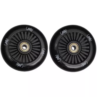 Roți de rezervă pentru scuter freestyle - 100mm PU, negru, 2 buc.