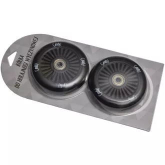 Roți de rezervă pentru scuter freestyle - 100mm PU, negru, 2 buc.
