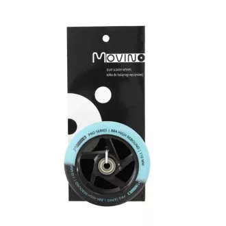 Roți de rezervă pentru scuter freestyle MOVINO 110mm, aluminiu, 2 buc, Galben