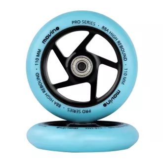 Roți de rezervă pentru scuterul freestyle MOVINO SLAVE, 110mm, aluminiu, portocaliu
