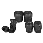 Set de 3 protecții pentru copii MOVINO, negru