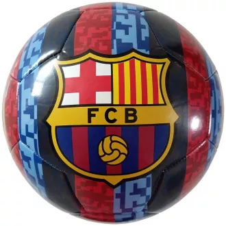 Fotbal FC Barcelona mărimea 5, albastru și roșu
