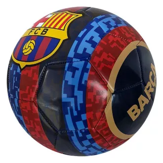 Fotbal FC Barcelona mărimea 5, albastru și roșu