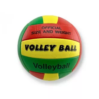Mingea de volei mărimea 5, verde-galben