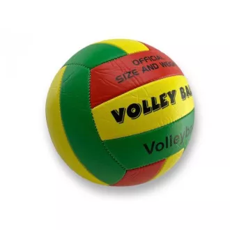 Mingea de volei mărimea 5, verde-galben