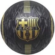 Dimensiunea mingii de fotbal FC Barcelona 5, negru și auriu
