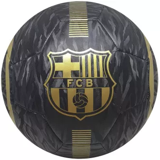 Dimensiunea mingii de fotbal FC Barcelona 5, negru și auriu
