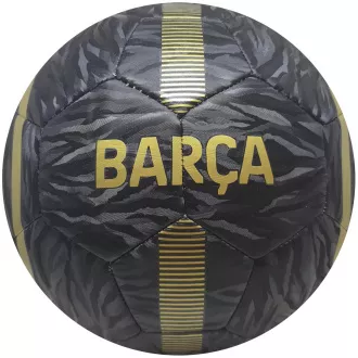 Dimensiunea mingii de fotbal FC Barcelona 5, negru și auriu