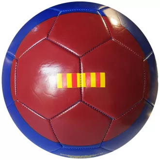 Dimensiunea mingii de fotbal FC Barcelona 5, roșu-albastru