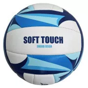Minge de volei ENERO SOFT TOUCH dimensiune 5, albastru-alb
