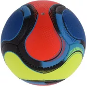 Dimensiunea mingii de fotbal 1, albastru-rosu