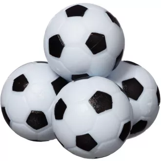 Set mingi de fotbal pentru fotbal de masa, diametru 36 mm, 4 buc