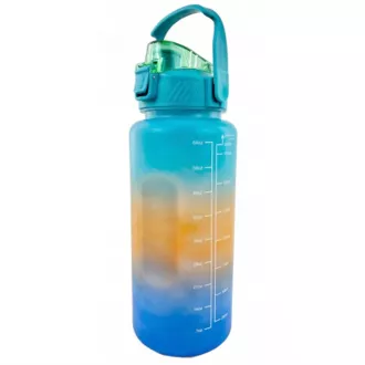 Sticla sport motivational 2l, Gri