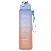Sticla sport cu descriere motivațională 1l, Albastru