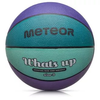 MTR WHATS UP baschet, dimensiune 3, violet-albastru