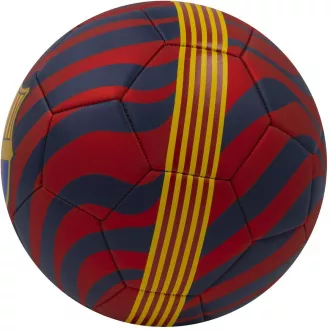 Minge de fotbal FC Barcelona mărimea 5, SWIRL