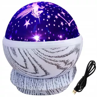Proiector de noapte cu stea UNICORN