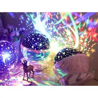 Proiector de noapte cu stea UNICORN