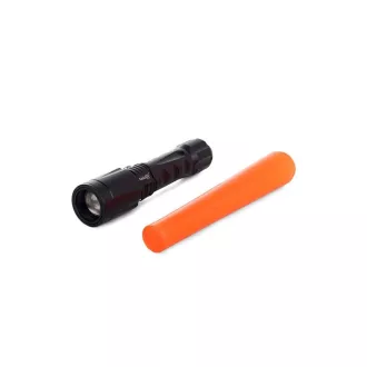 Lanternă AKU Bailong BL-1898B, tip led CREE XPE   mâner de avertizare