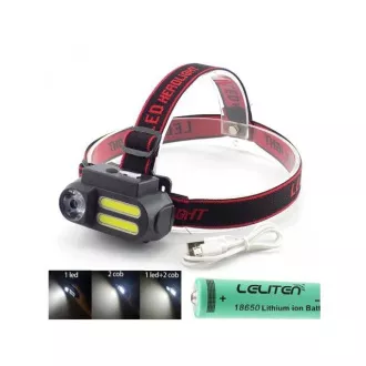 Lampă frontală USB NF-611, COB LED Lampă frontală USB NF-611, COB LED