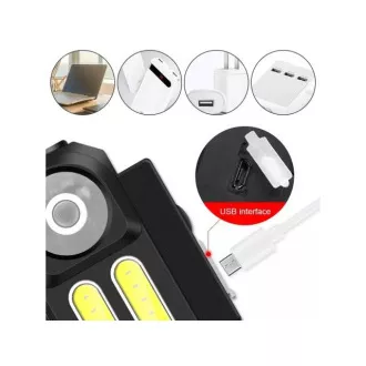 Lampă frontală USB NF-611, COB LED Lampă frontală USB NF-611, COB LED