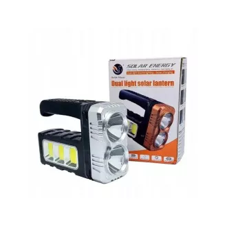 AKU Lanternă LED CREE XM-L T6 energie solară AKU Lanternă LED CREE XM-L T6 energie solară