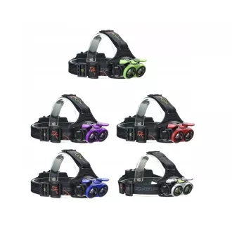 Lampă frontală USB LED CREE, tip led 2x XM-L T6X
