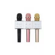 Microfon bluetooth karaoke cu difuzor, negru