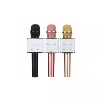 Microfon bluetooth karaoke cu difuzor, negru
