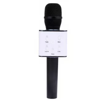 Microfon bluetooth karaoke cu difuzor, negru
