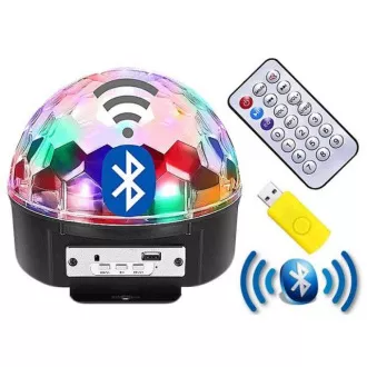 Lumina discotecii Bluetooth USB cu bilă telecomandă Lumina discotecii Bluetooth USB cu bilă telecomandă