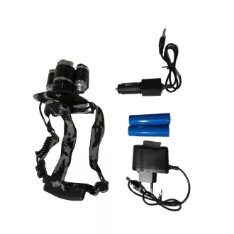 Lampă frontală 3xCREE T6 Lampă frontală 3xCREE T6