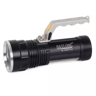 Lanternă USB Bailong BL-T623 LED ZOOM tip CREE XM-L T6