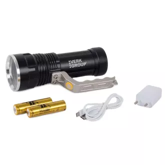 Lanternă USB Bailong BL-T623 LED ZOOM tip CREE XM-L T6