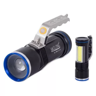 Lanternă USB Bailong BL-T624 LED ZOOM tip CREE XM-L T6