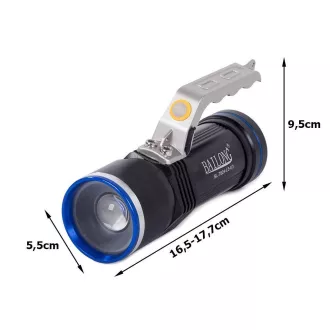 Lanternă USB Bailong BL-T624 LED ZOOM tip CREE XM-L T6