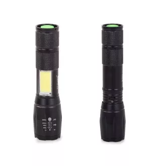 Lanternă cu LED-uri CREE ZOOM Bailong XML T6 COB Lanternă cu LED-uri CREE ZOOM Bailong XML T6 COB