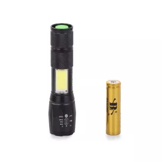 Lanternă cu LED-uri CREE ZOOM Bailong XML T6 COB Lanternă cu LED-uri CREE ZOOM Bailong XML T6 COB