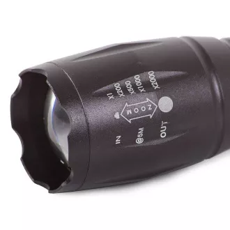 Lanternă cu LED-uri CREE ZOOM Bailong XML T6 COB Lanternă cu LED-uri CREE ZOOM Bailong XML T6 COB