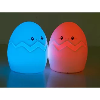 Lampa de noapte LED pentru copii EGGi RGB + cablu USB