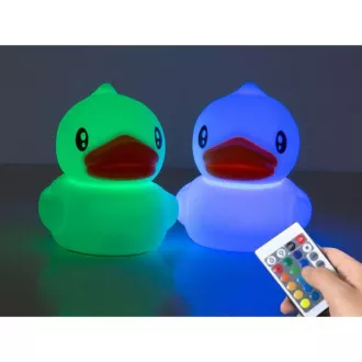 Lampă de noapte cu LED-uri pentru copii DUCK   control RGB