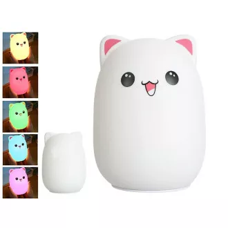 Vecină LED pentru copii CAT RGB