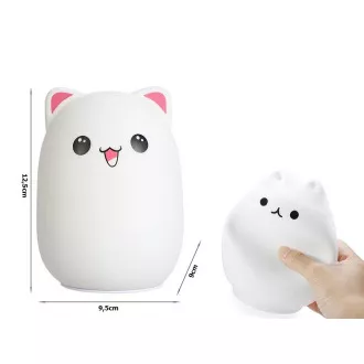 Vecină LED pentru copii CAT RGB