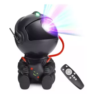 Proiector Star Night cu telecomanda - ASTRONAUT - negru Proiector Star Night cu telecomanda - ASTRONAUT - negru