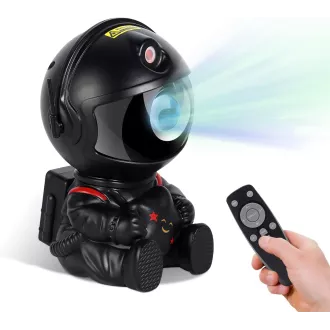 Proiector Star Night cu telecomanda - ASTRONAUT - negru Proiector Star Night cu telecomanda - ASTRONAUT - negru