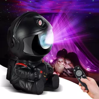 Proiector Star Night cu telecomanda - ASTRONAUT - negru Proiector Star Night cu telecomanda - ASTRONAUT - negru