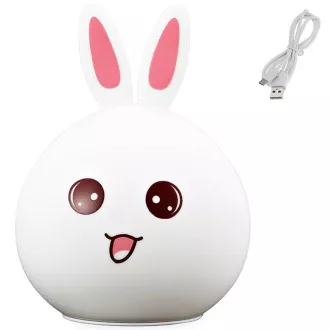 Vecină LED pentru copii RABBIT + cablu USB