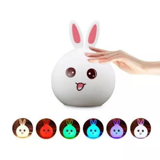 Vecină LED pentru copii RABBIT + cablu USB