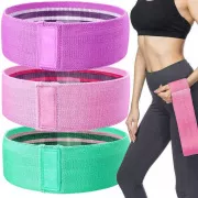 Set de 3 elastice pentru exerciții de rezistență, 5-20 kg