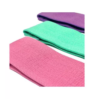 Set de 3 elastice pentru exerciții de rezistență, 5-20 kg